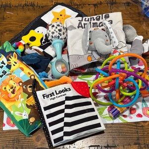 First Looks Jungle Animals Baby Toy Collection